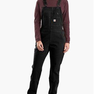 Carhartt Black Women's stretch overalls
